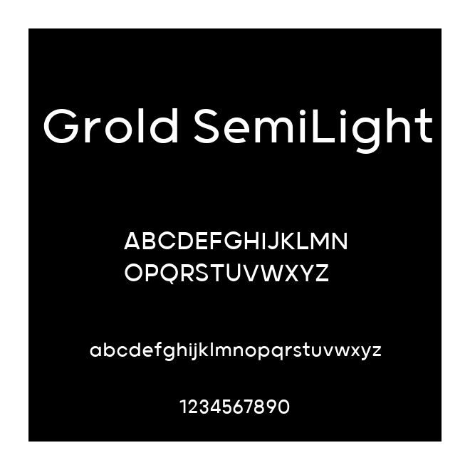 Grold SemiLight