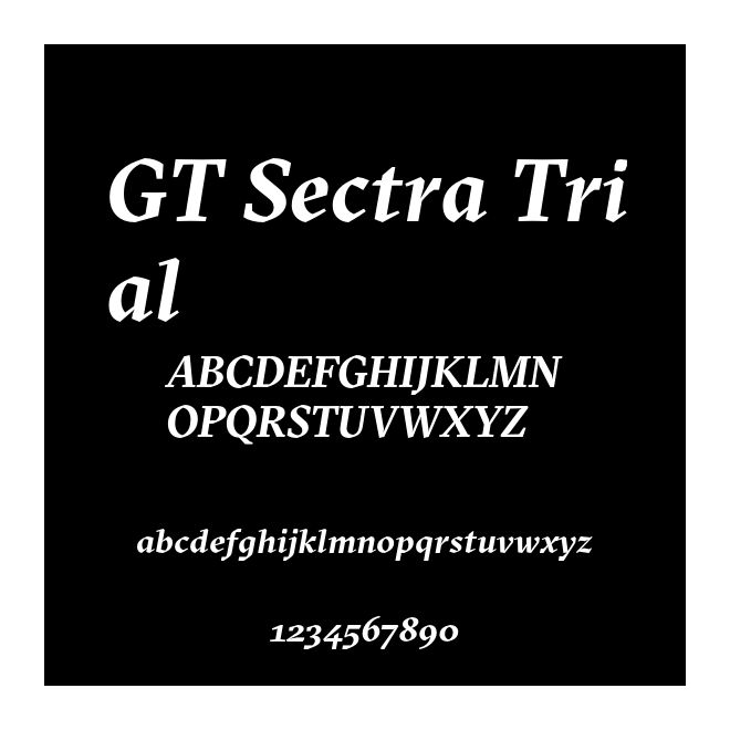 GT Sectra Trial