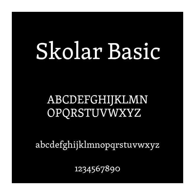 Skolar Basic