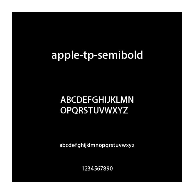 apple-tp-semibold