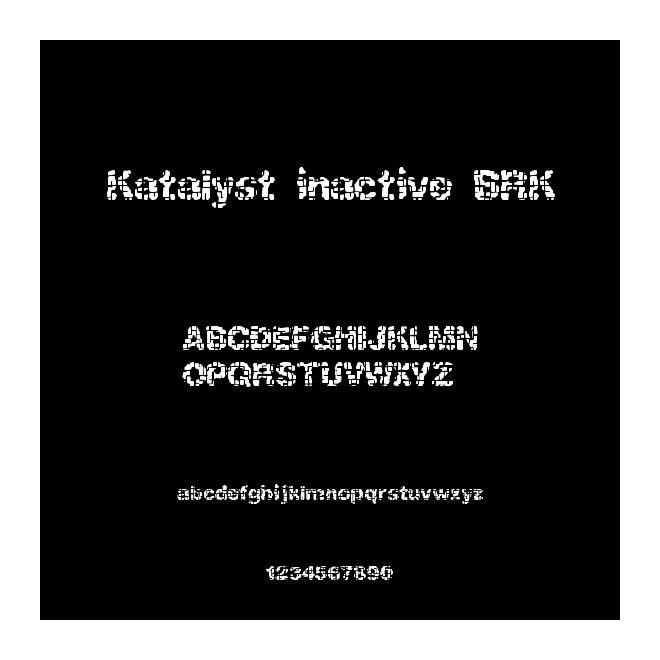 Katalyst inactive BRK