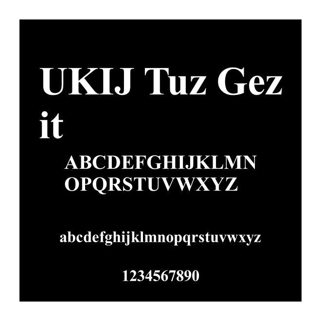 UKIJ Tuz Gezit