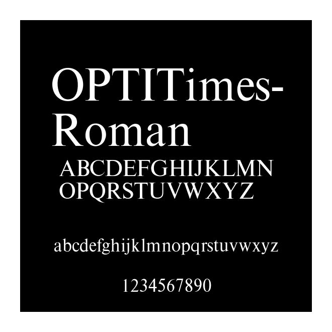 OPTITimes-Roman