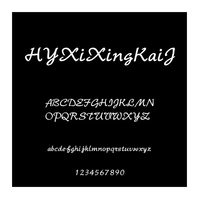 HYXiXingKaiJ