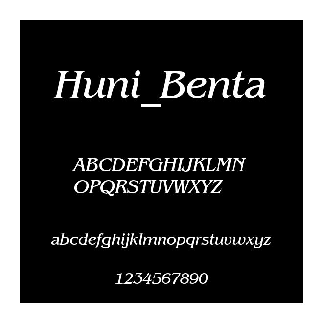 Huni_Benta