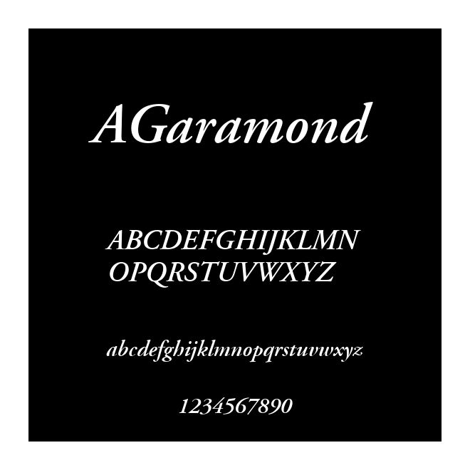 AGaramond