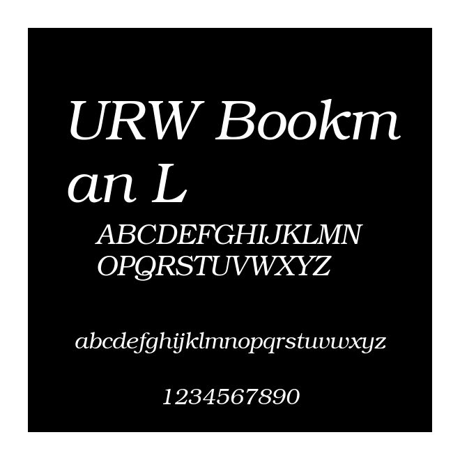 URW Bookman L