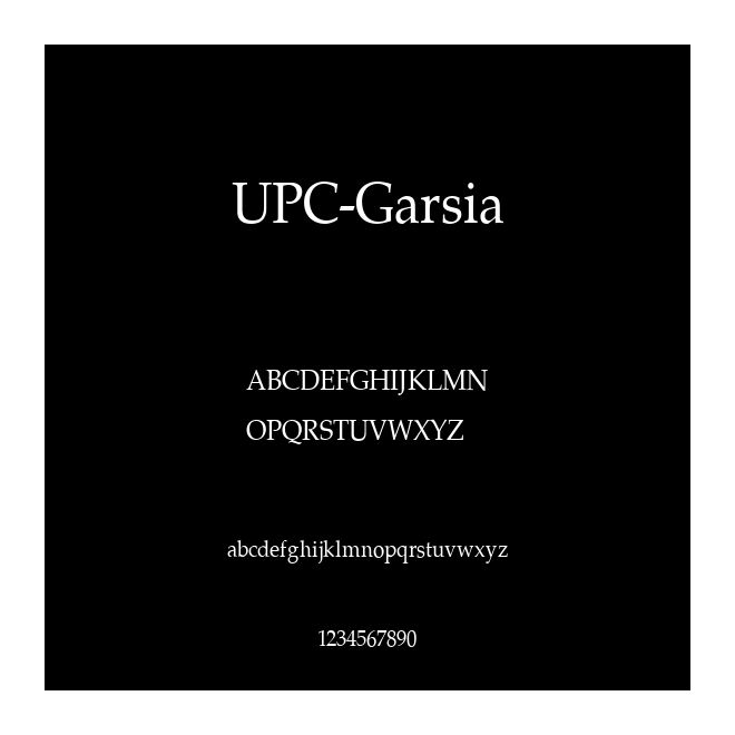 UPC-Garsia