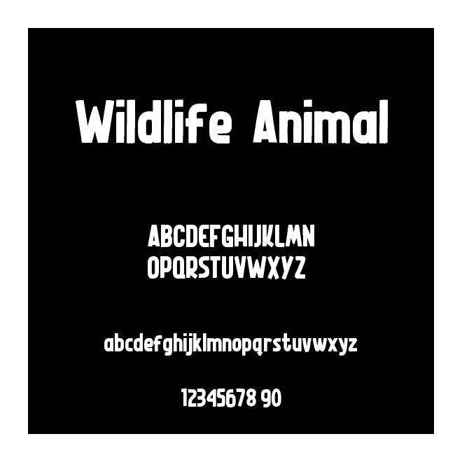 Wildlife Animal