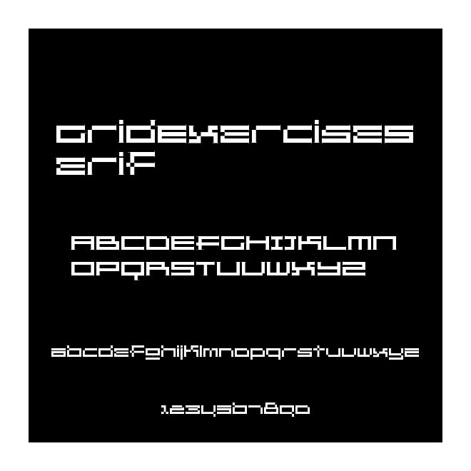 GridExerciseSerif