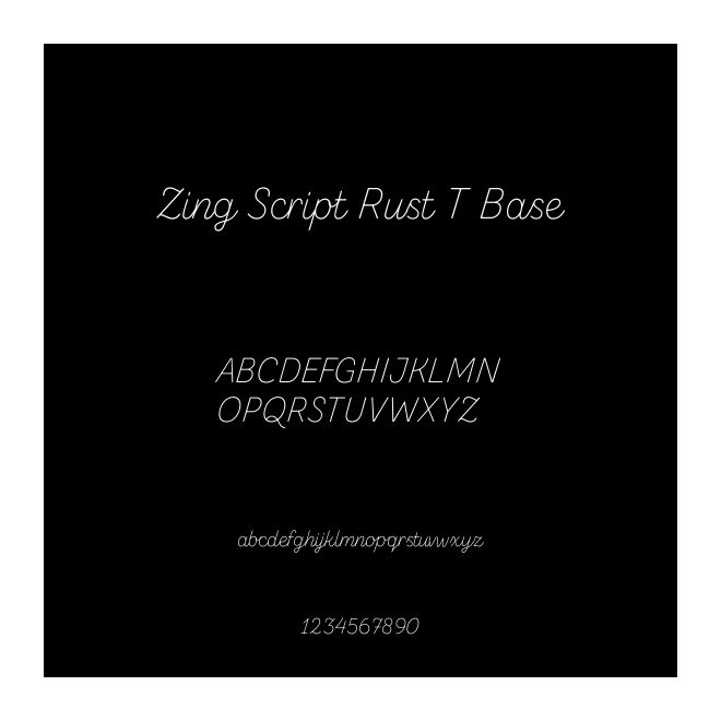 Zing Script Rust T Base