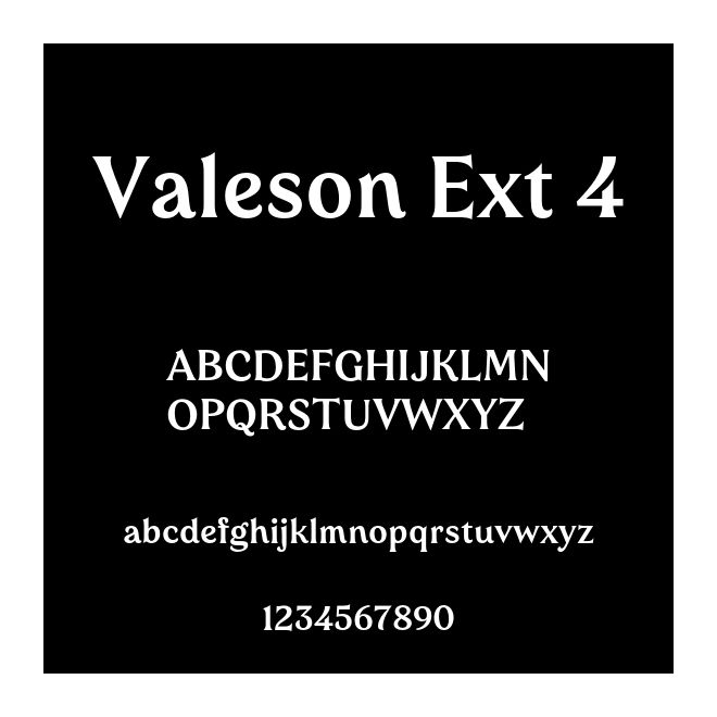 Valeson Ext 4