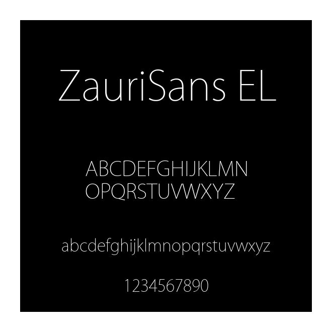 ZauriSans EL