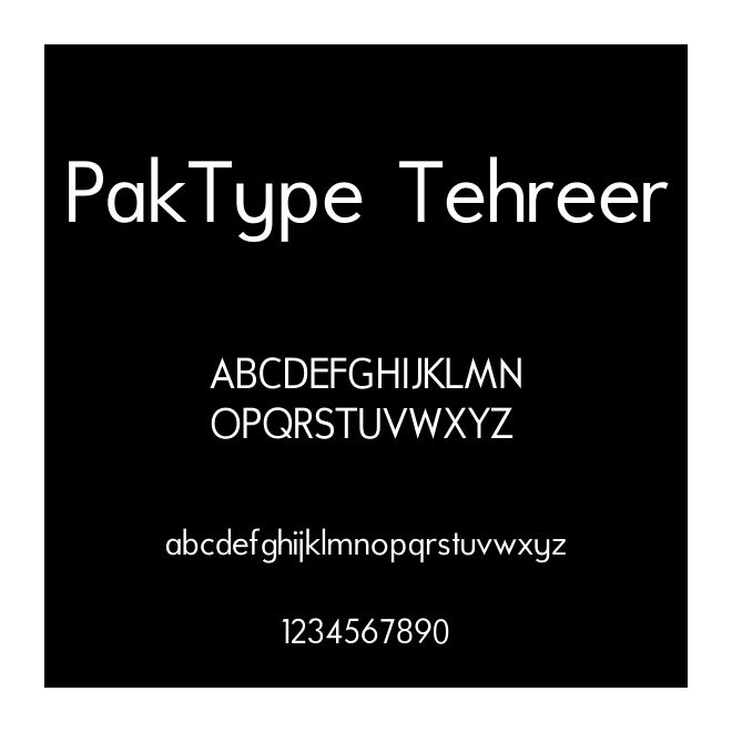 PakType Tehreer