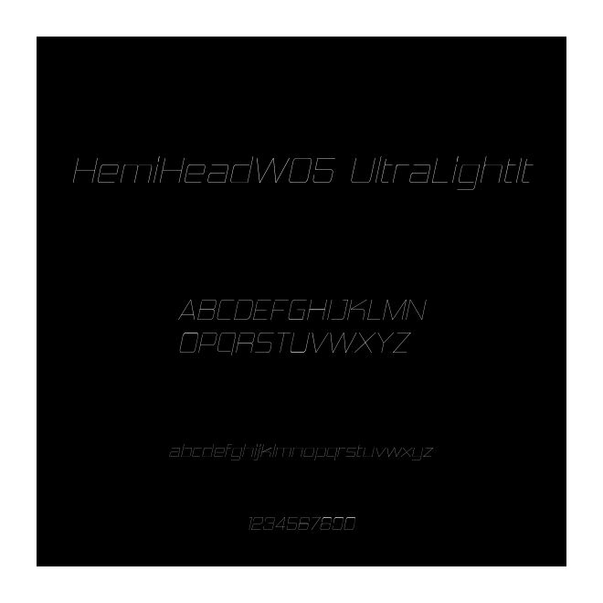 HemiHeadW05-UltraLightIt