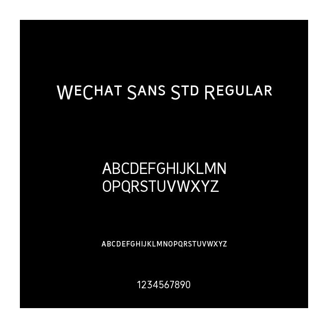 WeChat Sans Std Regular