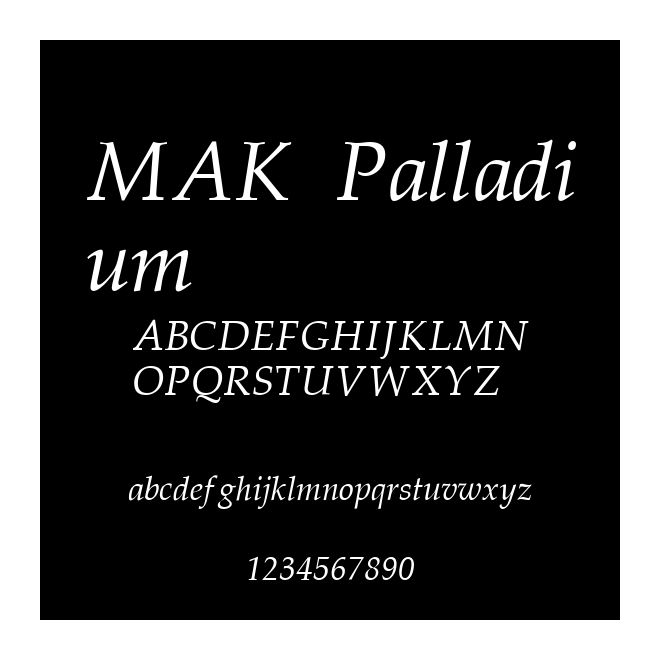 MAK Palladium