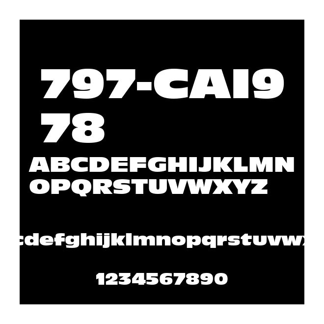 797-CAI978