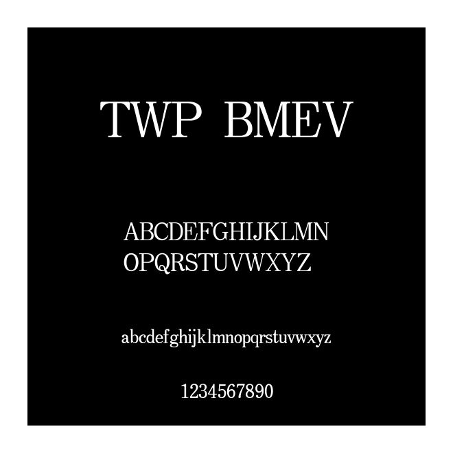 TWP BMEV