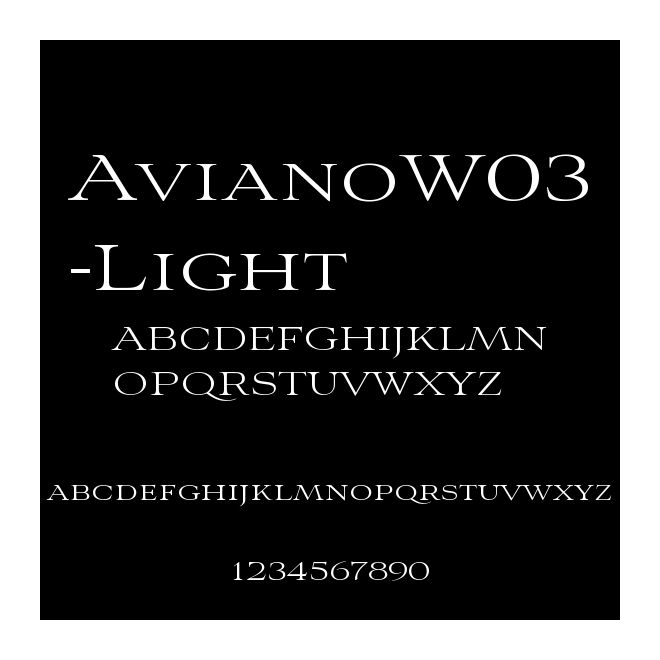 AvianoW03-Light