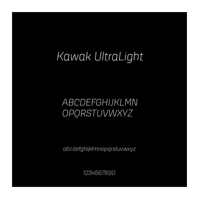 Kawak UltraLight