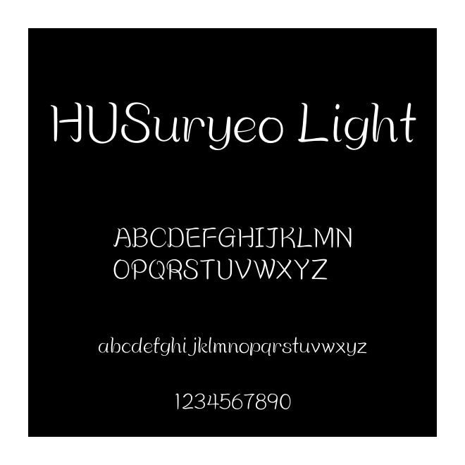 HUSuryeo Light