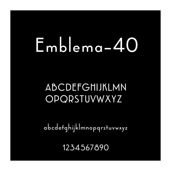 Emblema-40