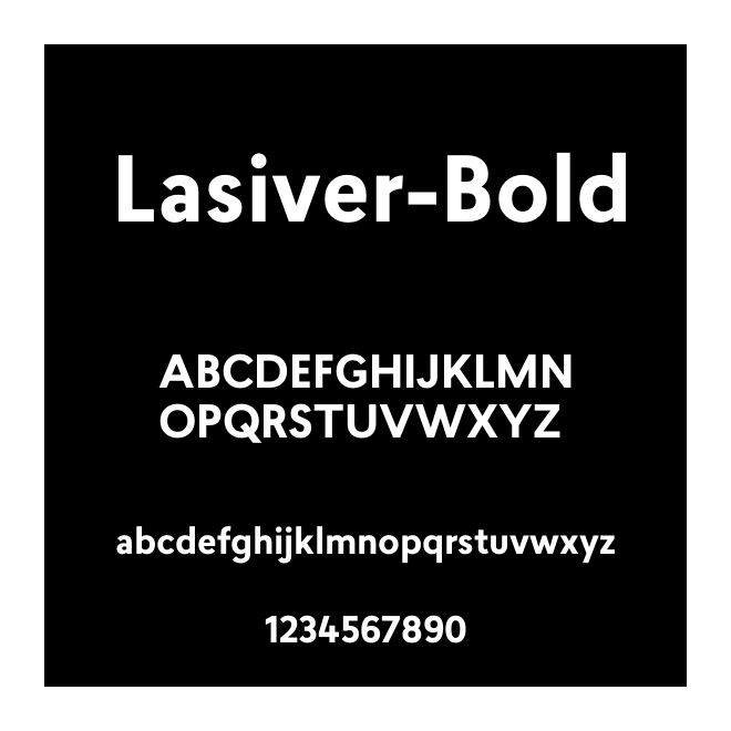 Lasiver-Bold