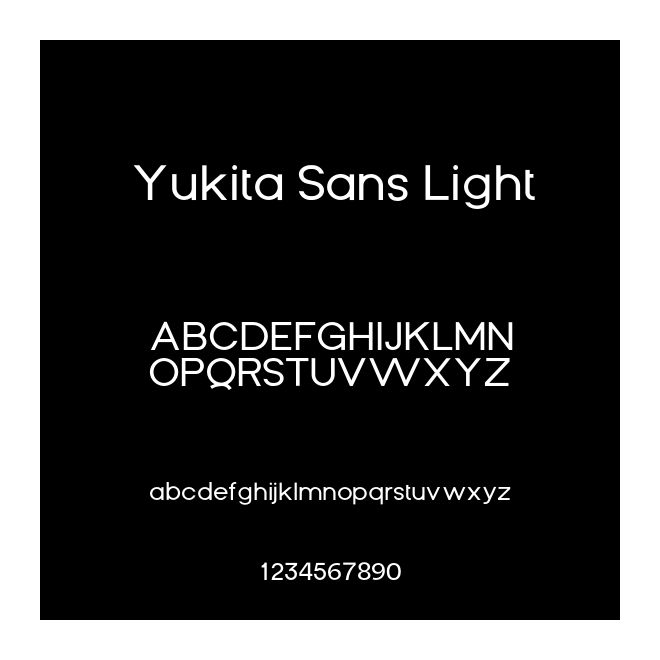 Yukita Sans Light