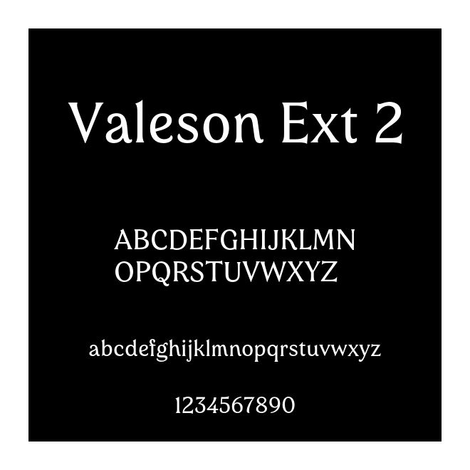 Valeson Ext 2