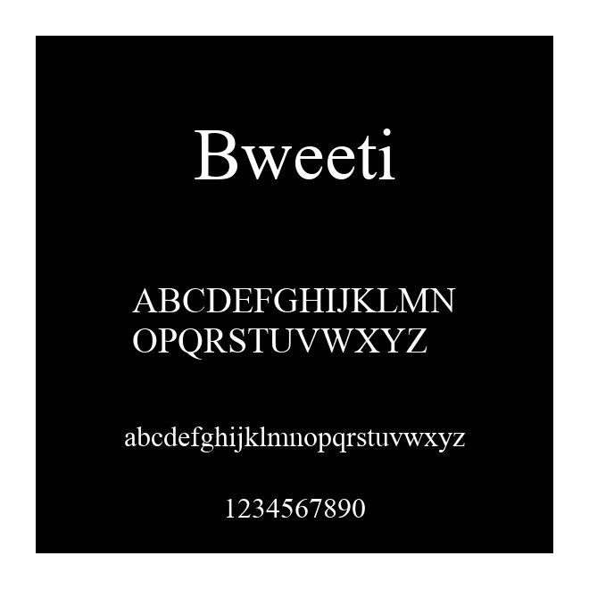 Bweeti