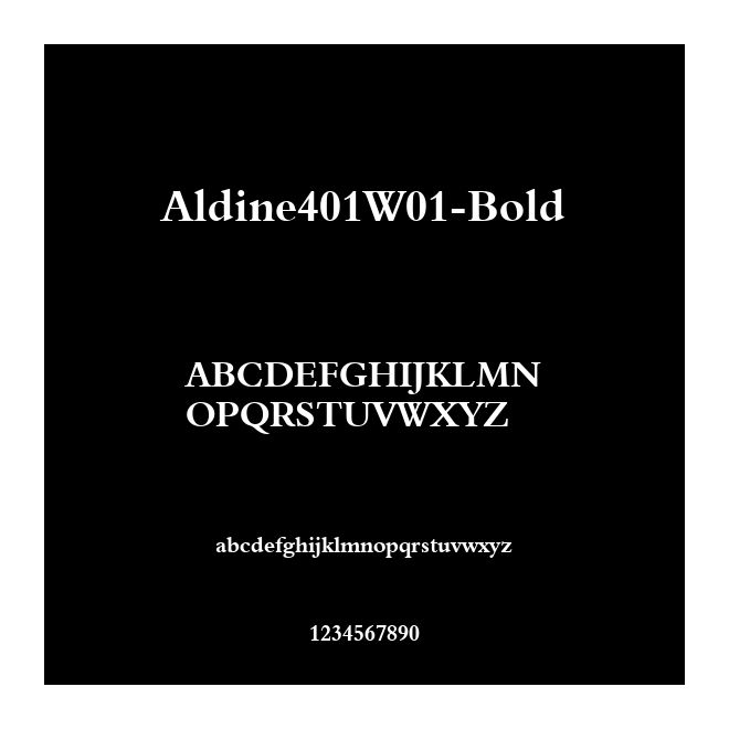 Aldine401W01-Bold