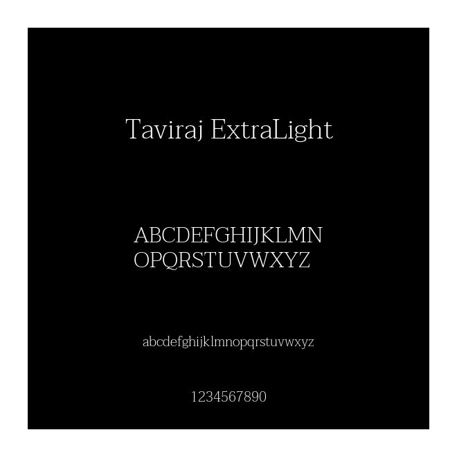 Taviraj ExtraLight