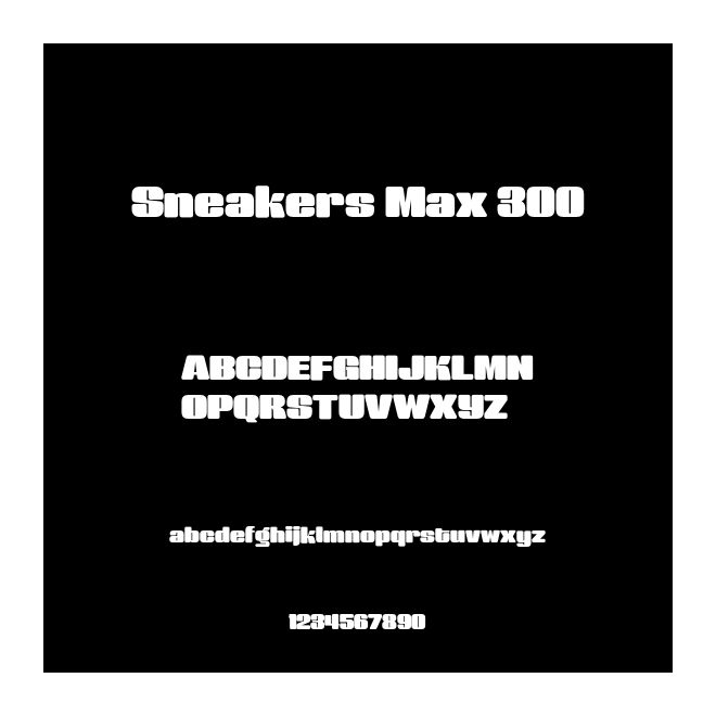 Sneakers Max 300