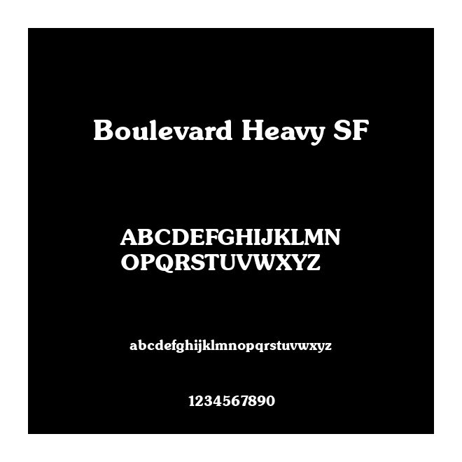 Boulevard Heavy SF