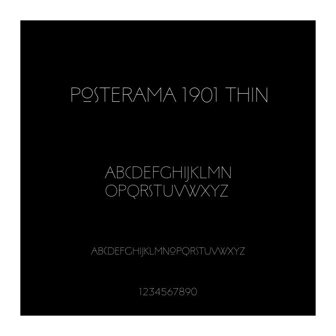 Posterama 1901 Thin