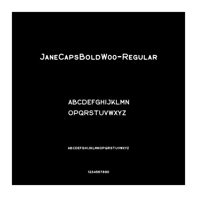 JaneCapsBoldW00-Regular