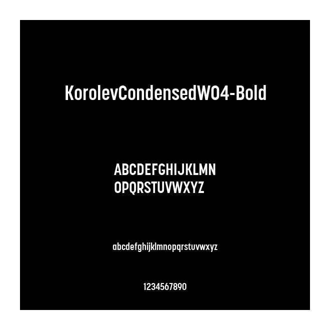 KorolevCondensedW04-Bold