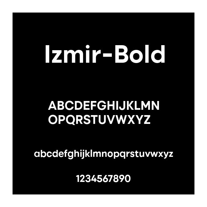 Izmir-Bold