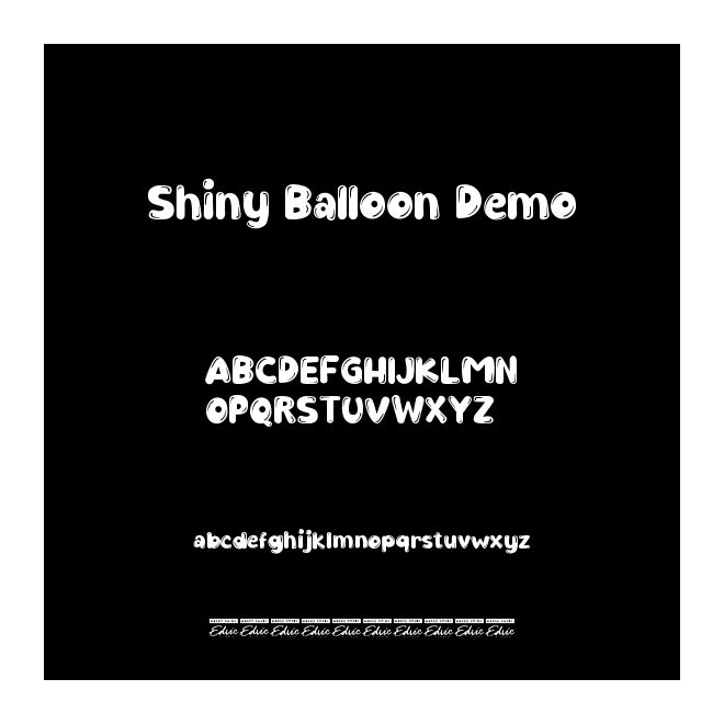 Shiny Balloon Demo