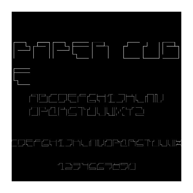 Paper Cube