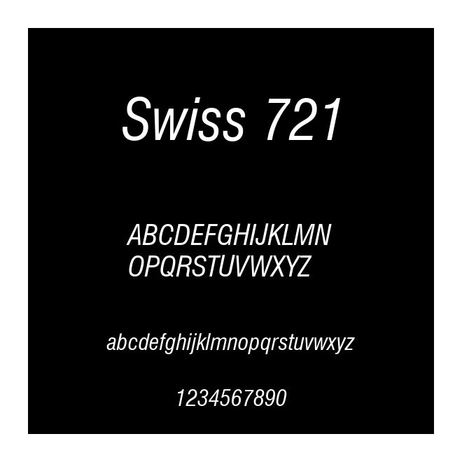 Swiss 721