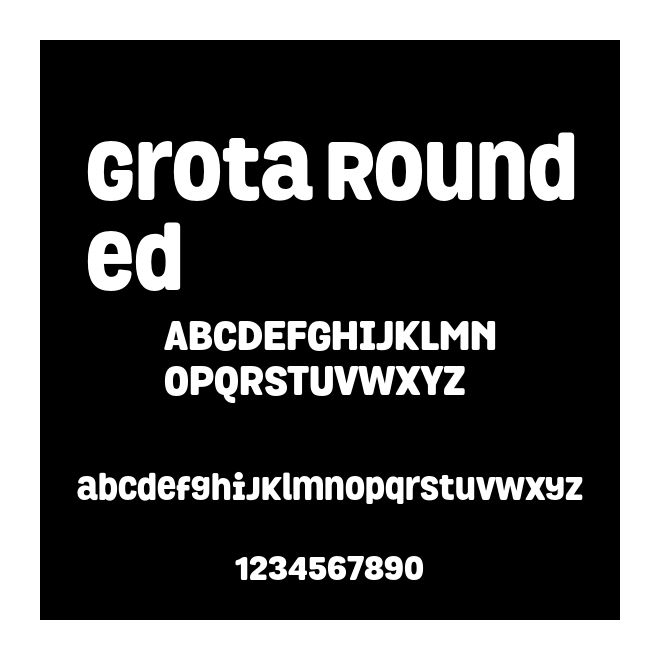 Grota Rounded