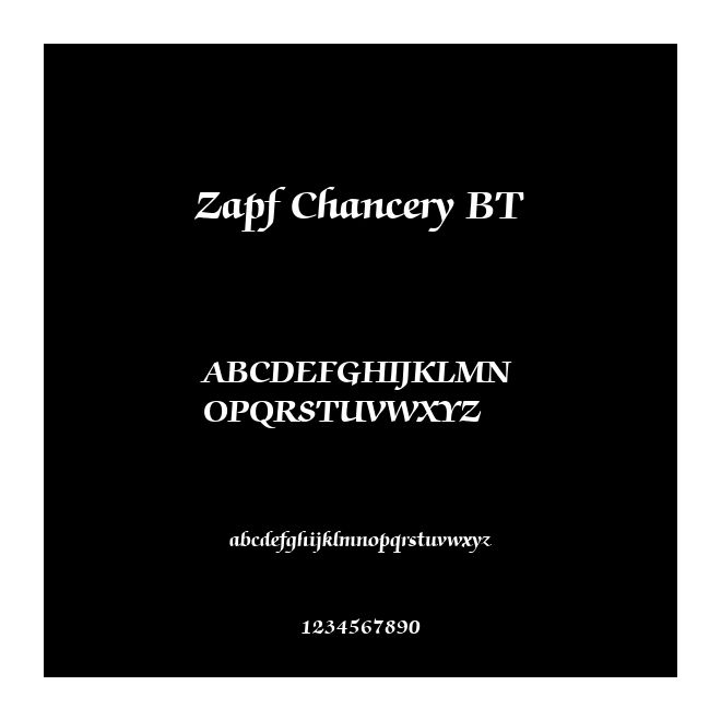 Zapf Chancery BT