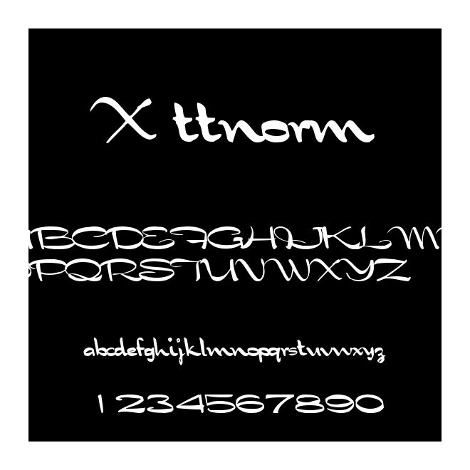 X ttnorm
