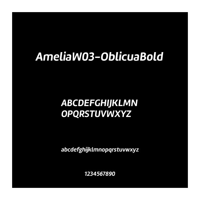 AmeliaW03-OblicuaBold