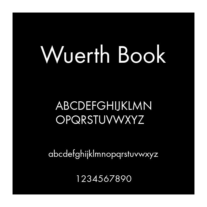 Wuerth Book