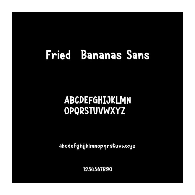 Fried  Bananas Sans