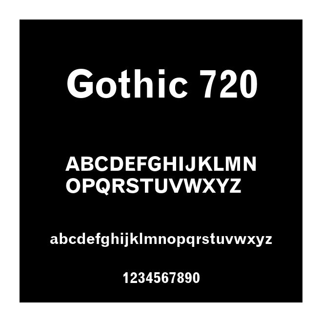 Gothic 720