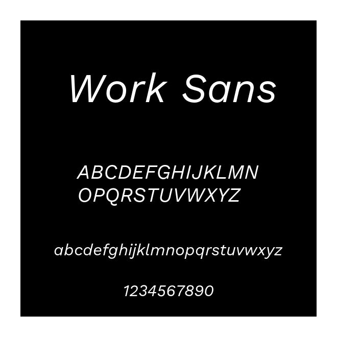 Work Sans